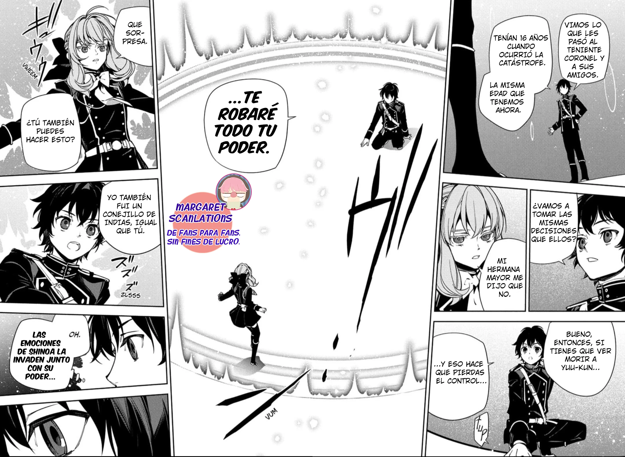 Owari no Seraph Capítulo 156 - Página 16 en español