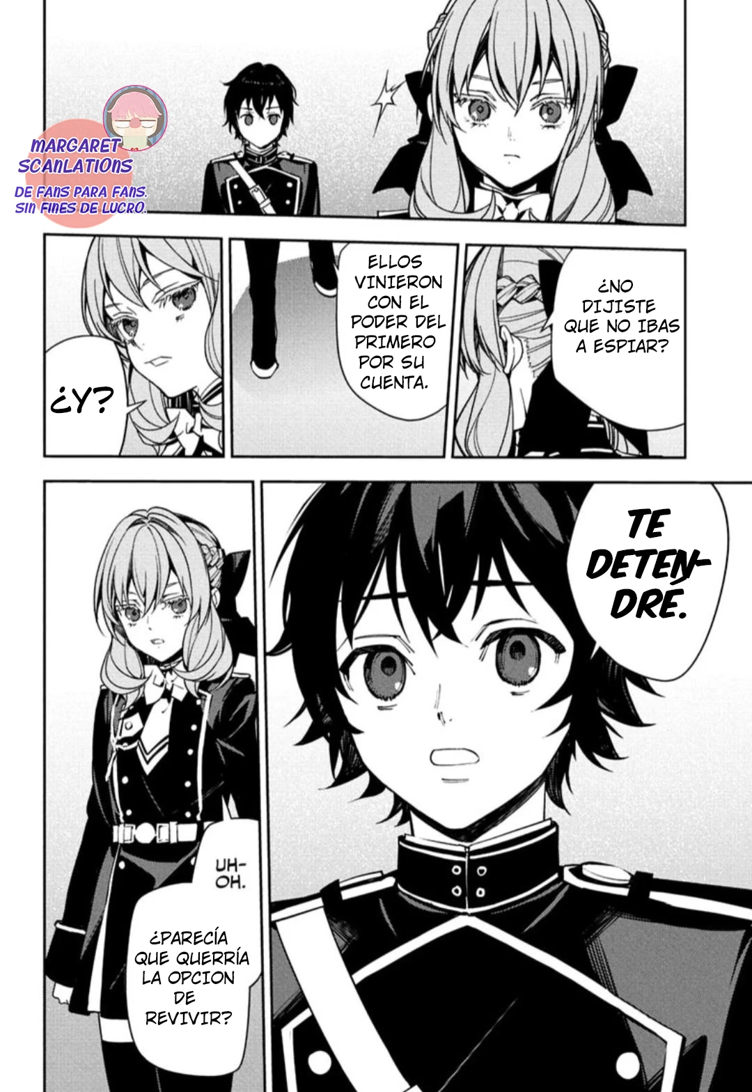 Owari no Seraph Capítulo 156 - Página 19 en español
