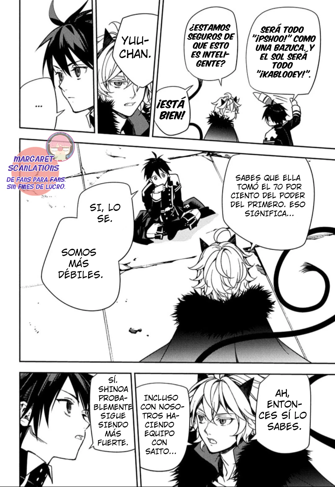 Owari no Seraph Capítulo 156 - Página 25 en español