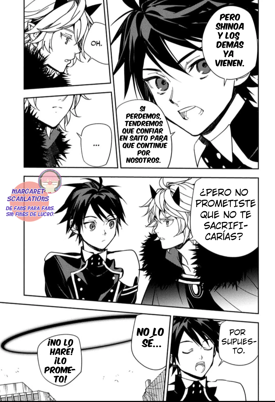 Owari no Seraph Capítulo 156 - Página 37 en español