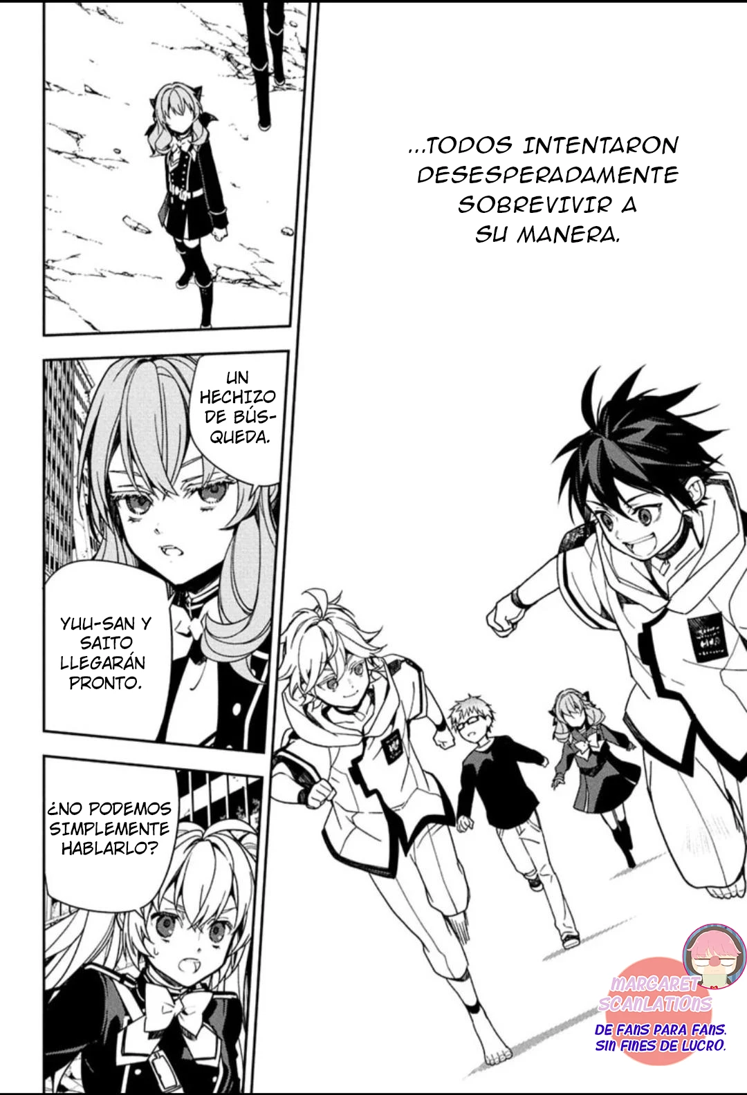 Owari no Seraph Capítulo 156 - Página 4 en español