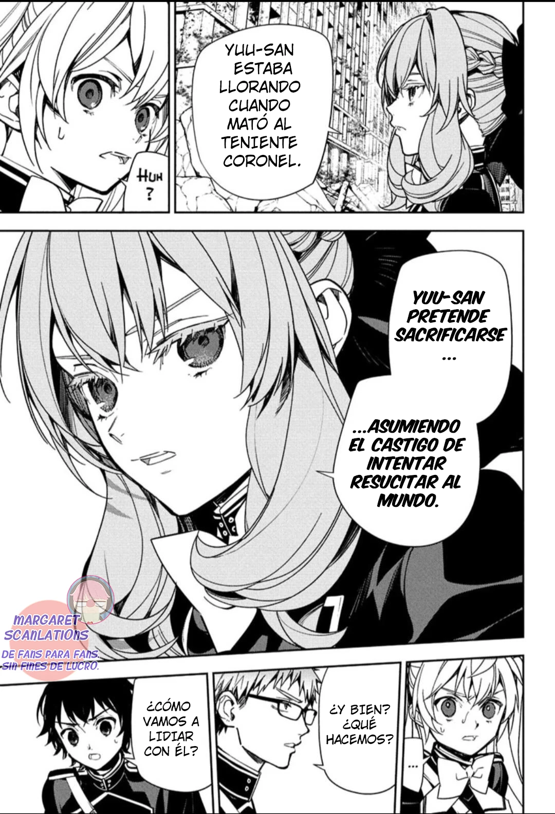 Owari no Seraph Capítulo 156 - Página 5 en español