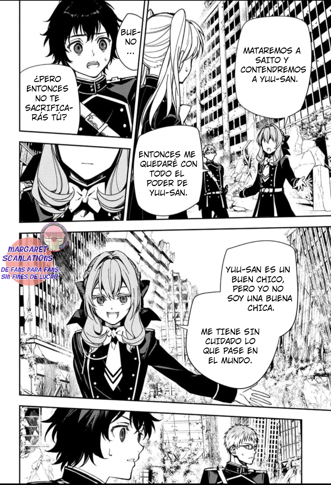Owari no Seraph Capítulo 156 - Página 6 en español