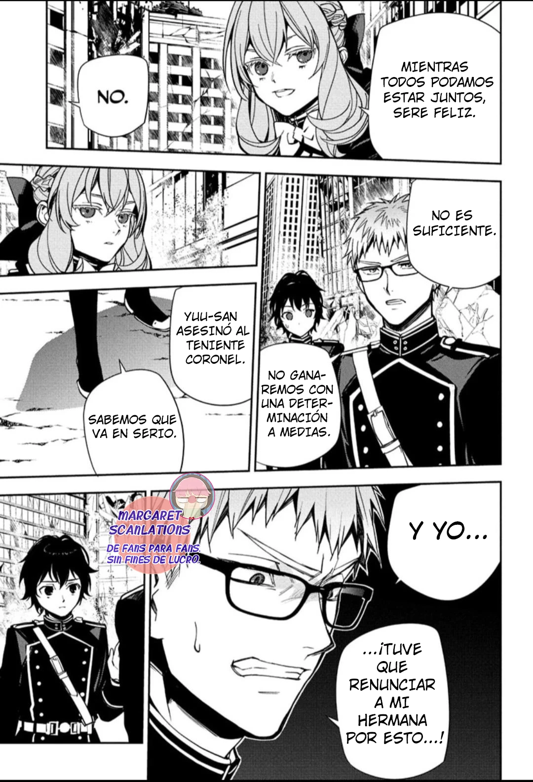 Owari no Seraph Capítulo 156 - Página 7 en español