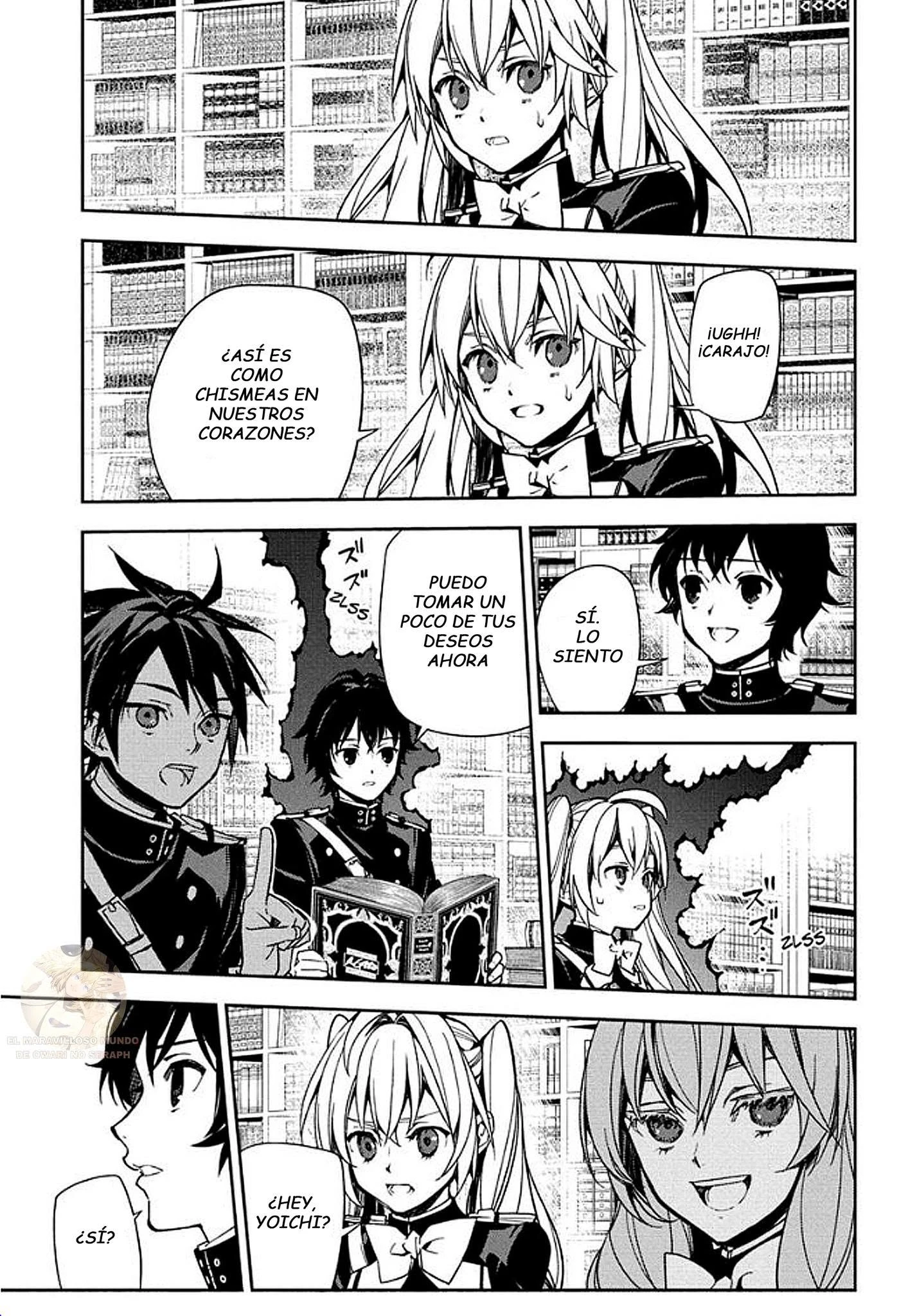 Owari no Seraph Capítulo 157 - Página 12 en español