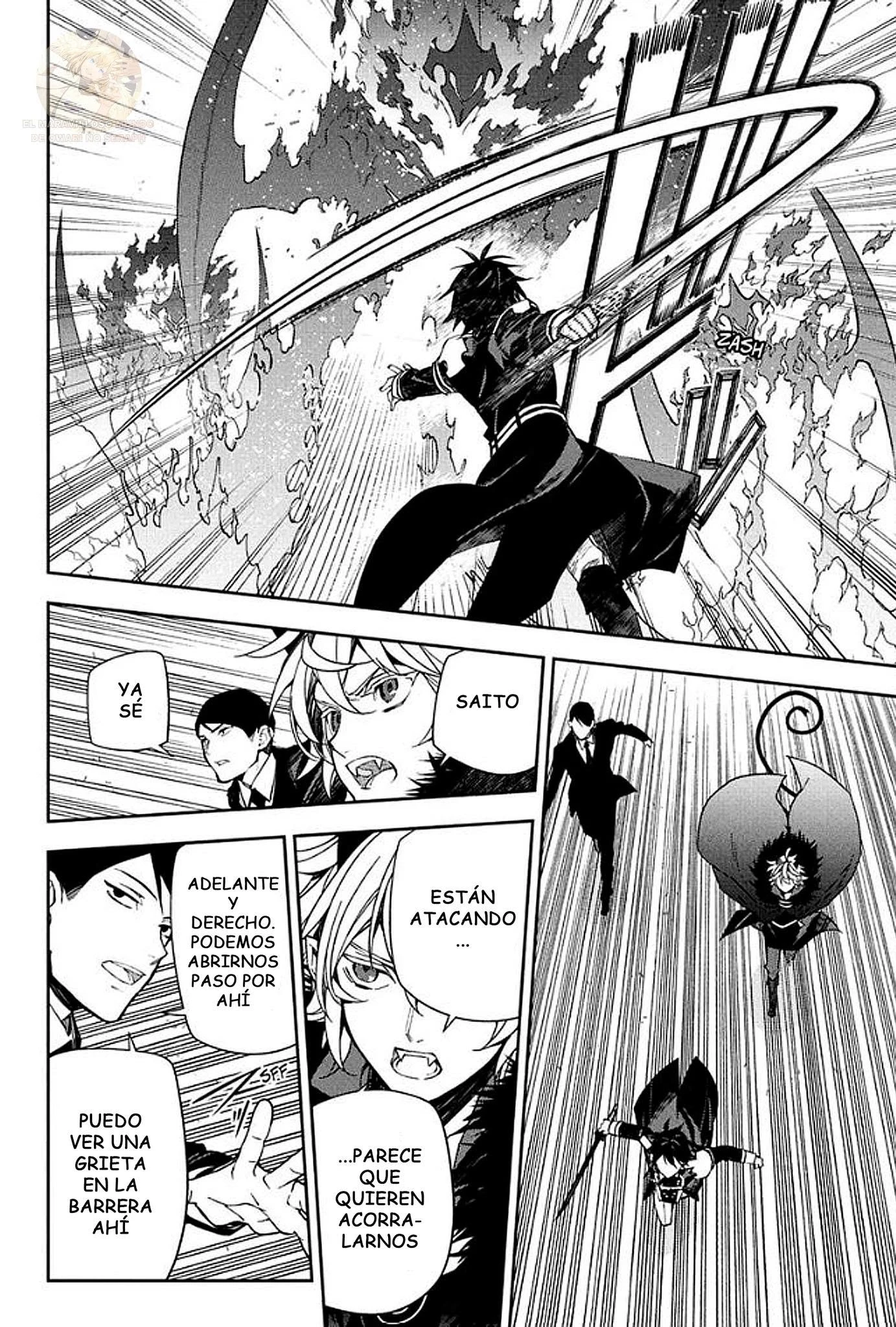 Owari no Seraph Capítulo 157 - Página 15 en español