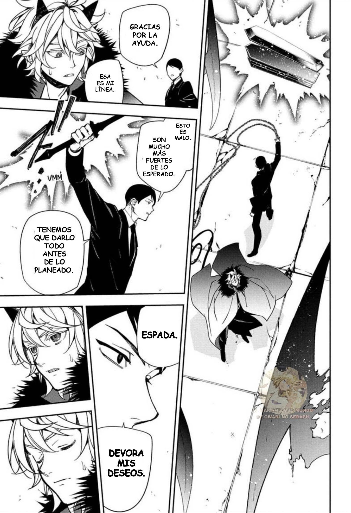 Owari no Seraph Capítulo 157 - Página 18 en español