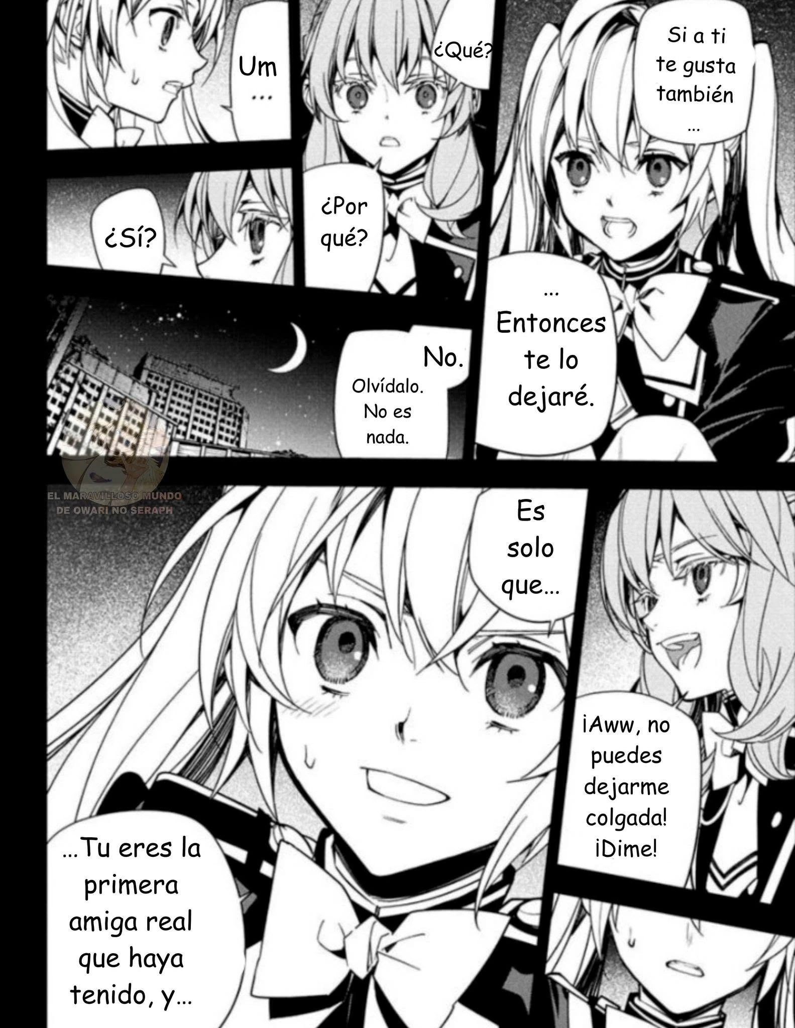 Owari no Seraph Capítulo 157 - Página 36 en español