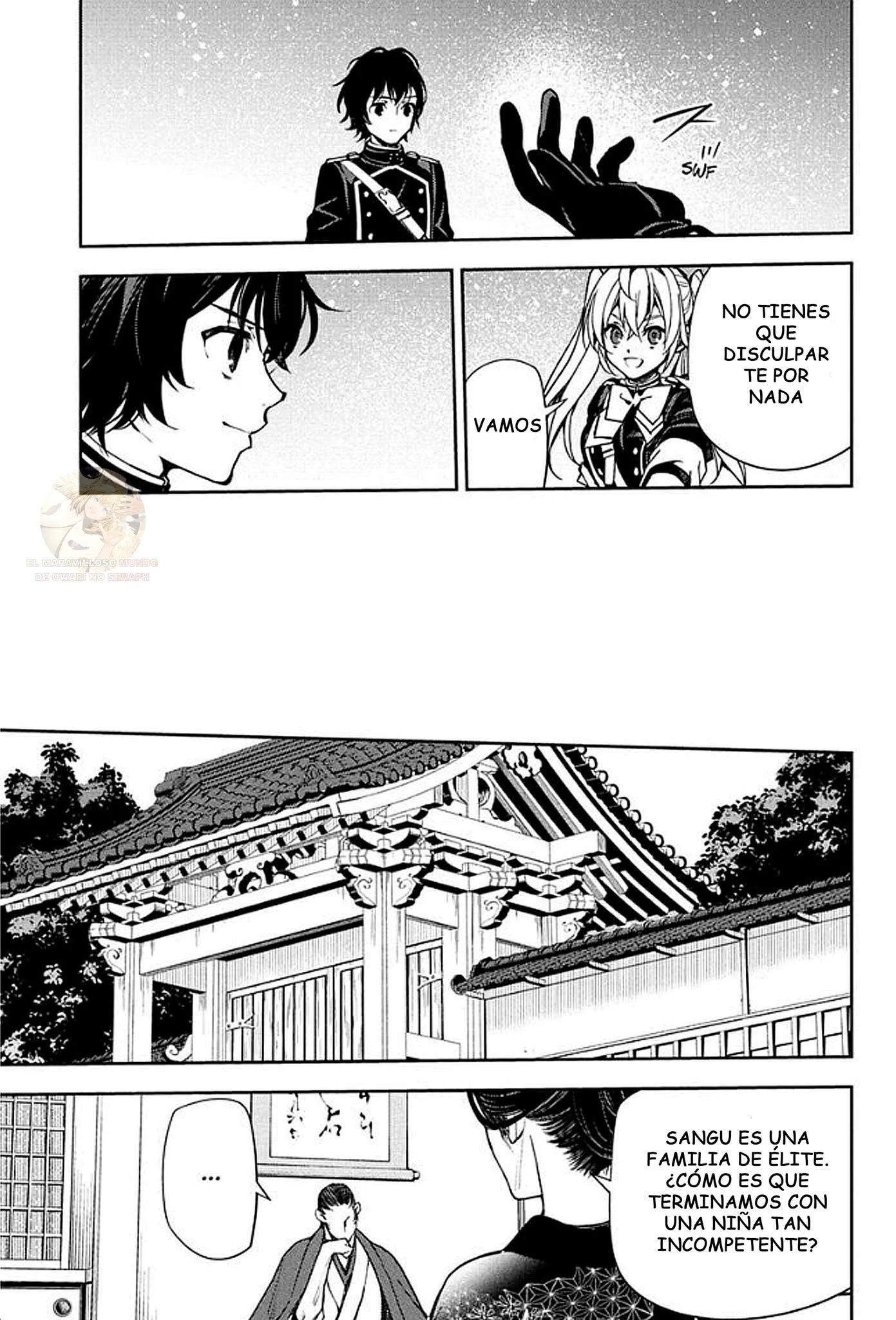 Owari no Seraph Capítulo 157 - Página 4 en español