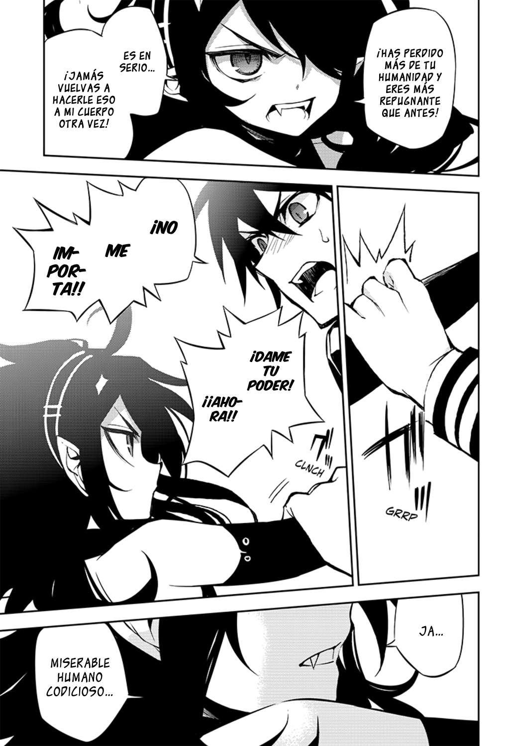 Owari no Seraph Capítulo 34 - Página 12 en español
