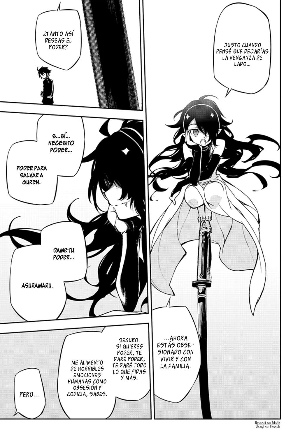 Owari no Seraph Capítulo 34 - Página 7 en español