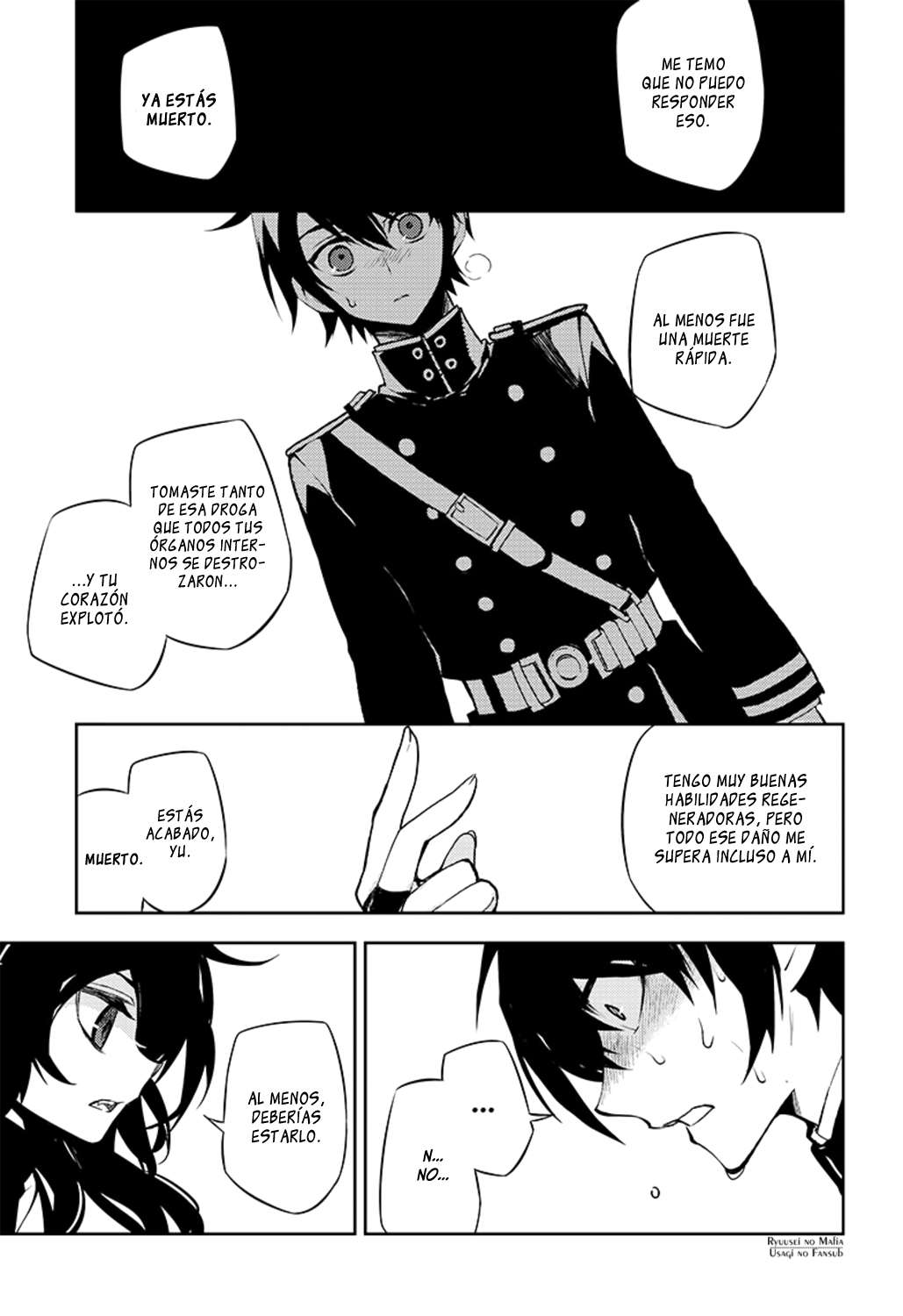 Owari no Seraph Capítulo 34 - Página 9 en español
