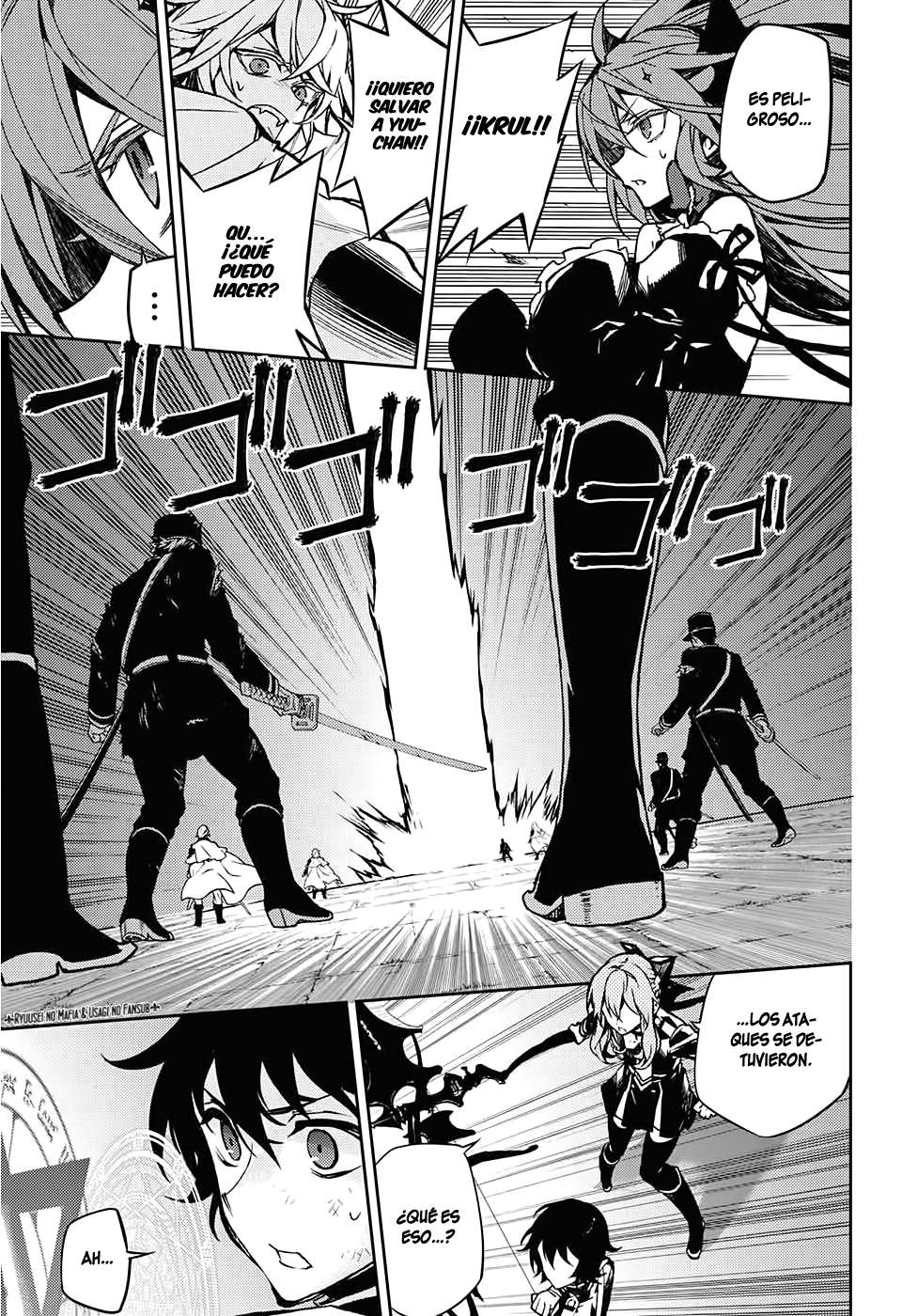 Owari no Seraph Capítulo 41 - Página 5 en español