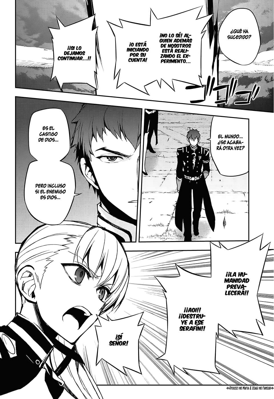 Owari no Seraph Capítulo 41 - Página 8 en español