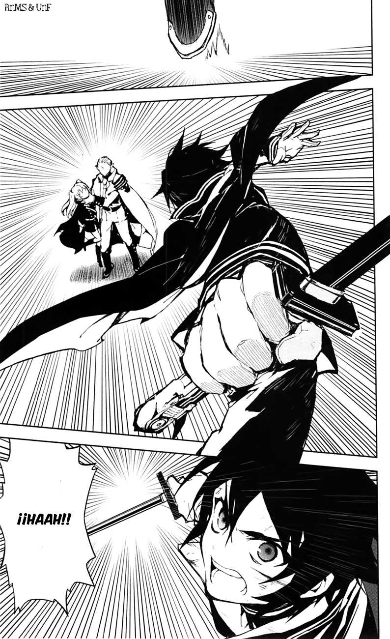 Owari no Seraph Capítulo 9 - Página 36 en español