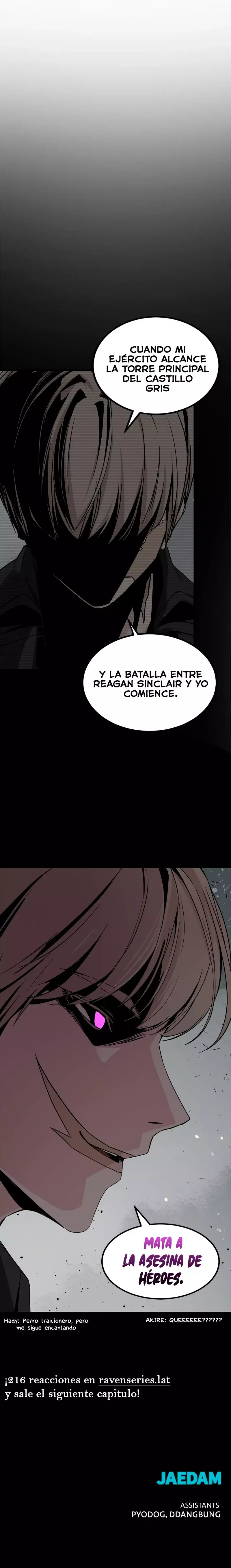Asesina de heroes Capítulo 143 - Página 22 en español