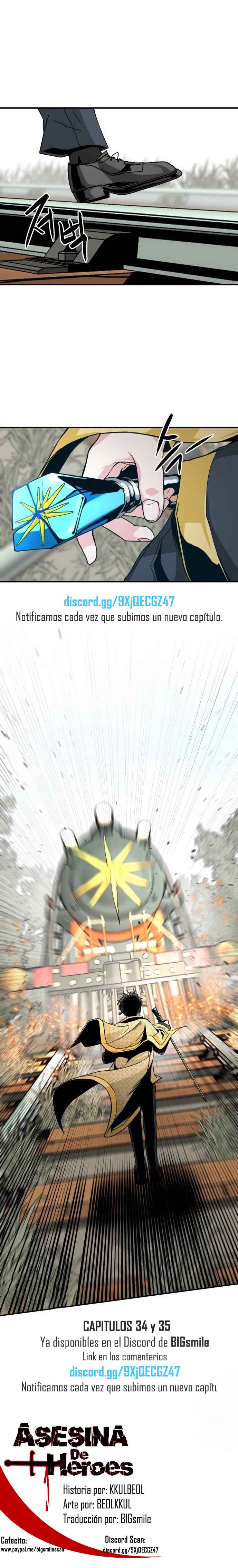 Asesina de heroes Capítulo 33 - Página 13 en español