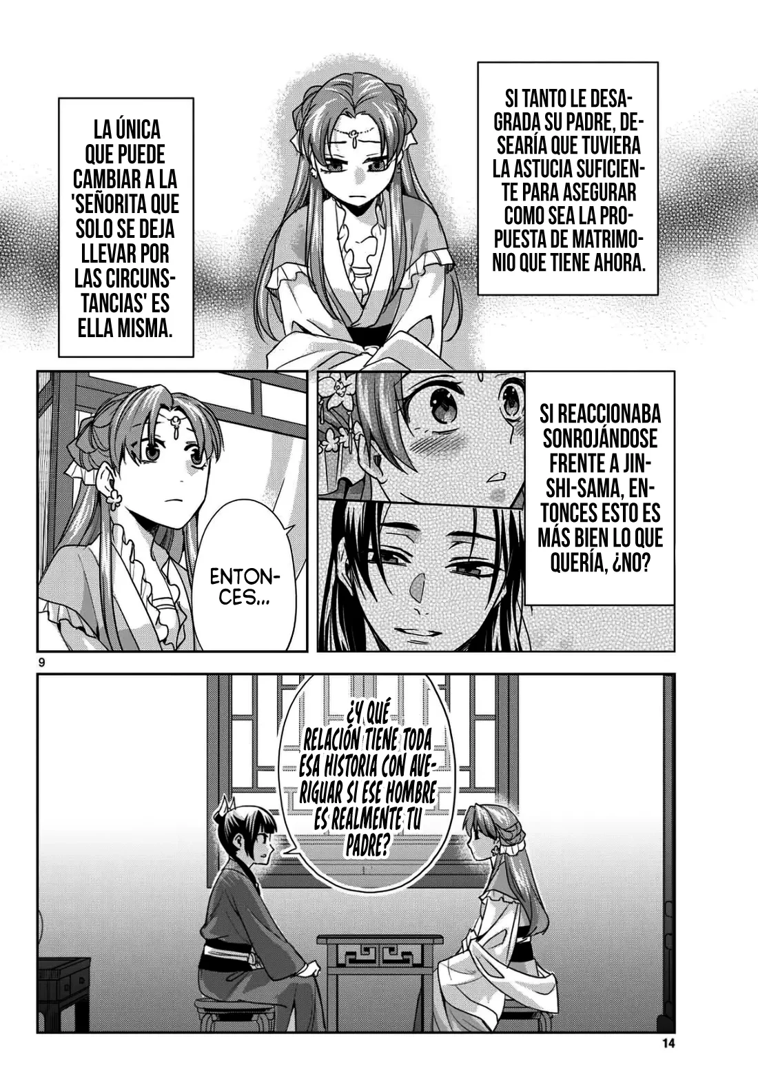 Los Diarios de la Boticaria. – El Diario de los Misterios del Palacio Interior de MaoMao. Capítulo 102 - Página 10 en español