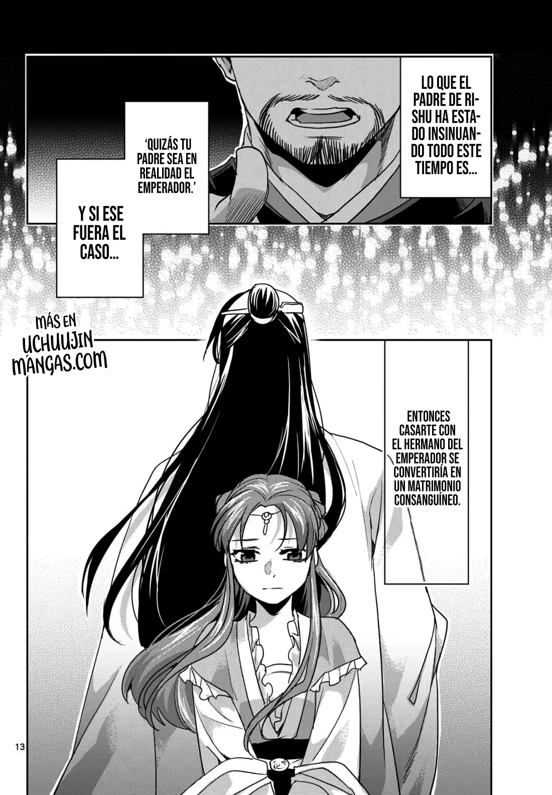 Los Diarios de la Boticaria. – El Diario de los Misterios del Palacio Interior de MaoMao. Capítulo 102 - Página 14 en español