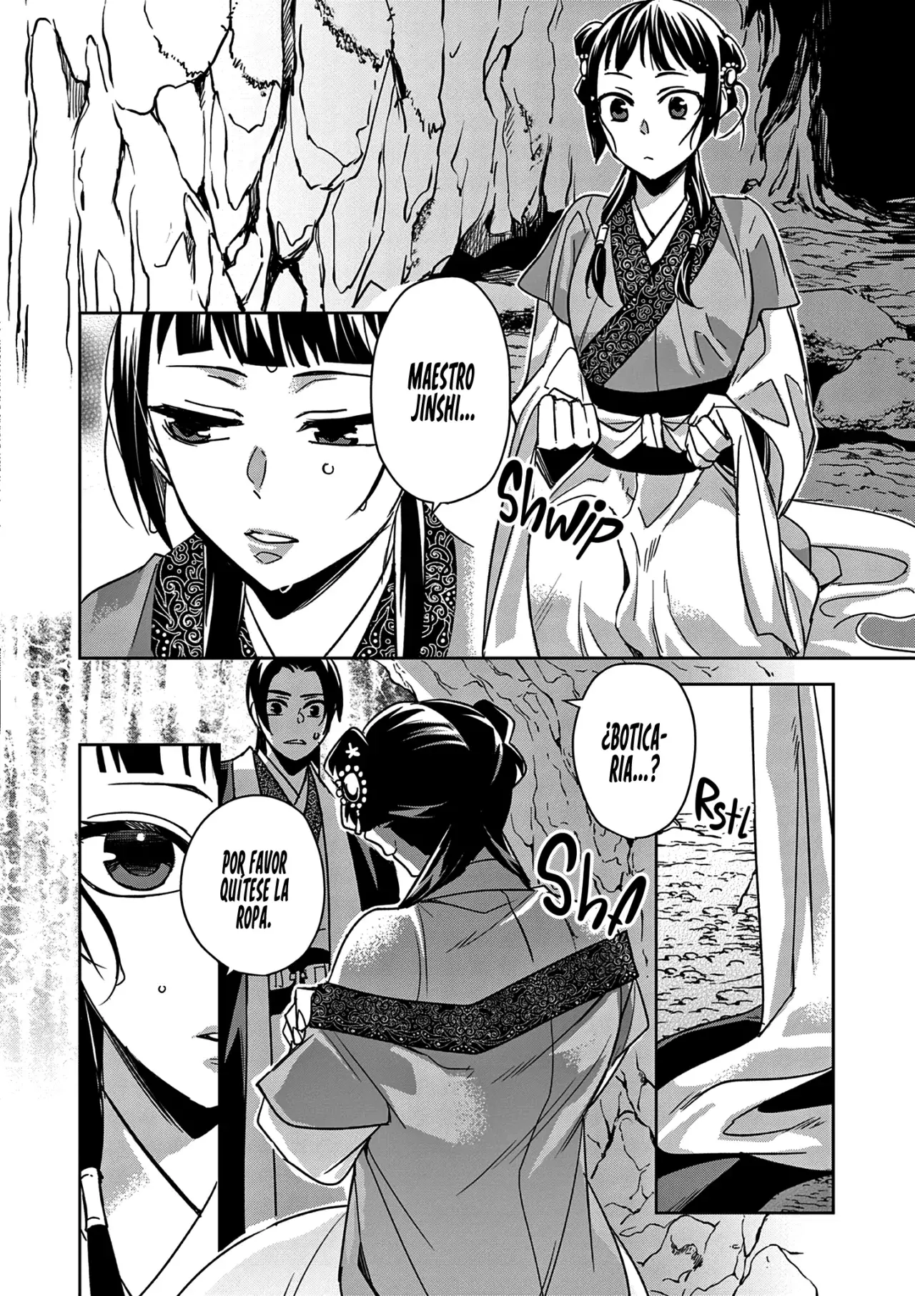 Los Diarios de la Boticaria. – El Diario de los Misterios del Palacio Interior de MaoMao. Capítulo 51 - Página 10 en español