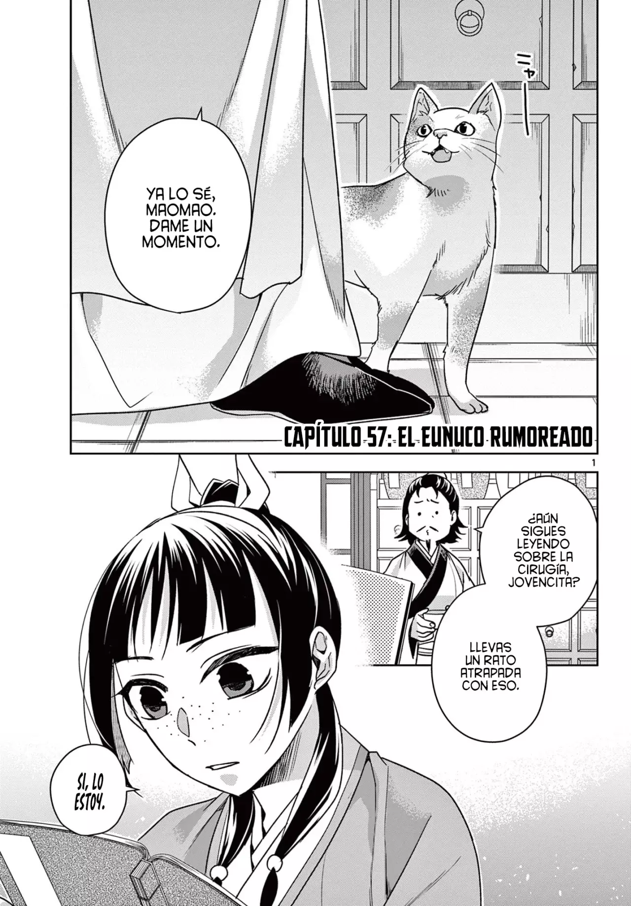 Los Diarios de la Boticaria. – El Diario de los Misterios del Palacio Interior de MaoMao. Capítulo 57 - Página 5 en español