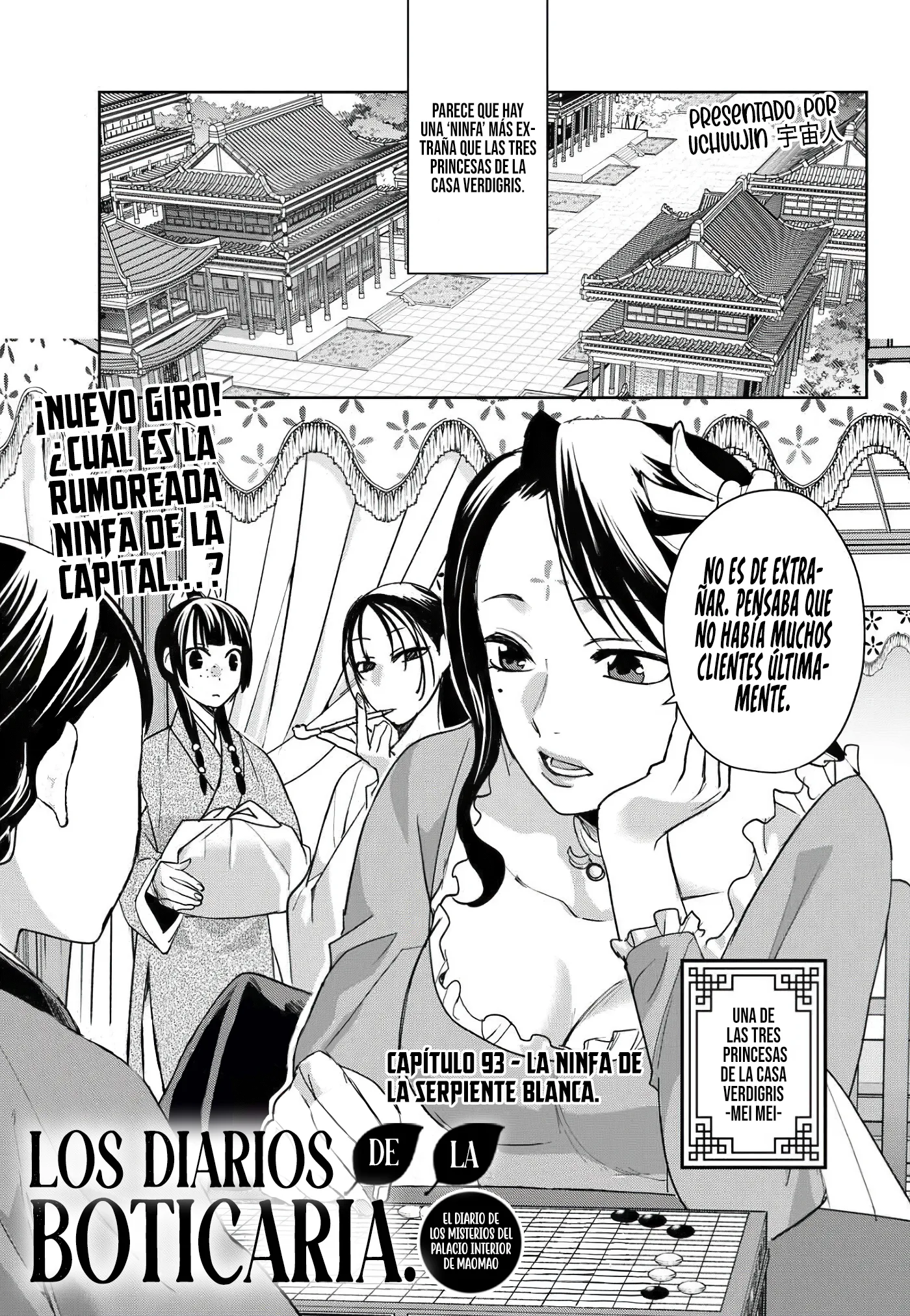 Los Diarios de la Boticaria. – El Diario de los Misterios del Palacio Interior de MaoMao. Capítulo 93 - Página 6 en español