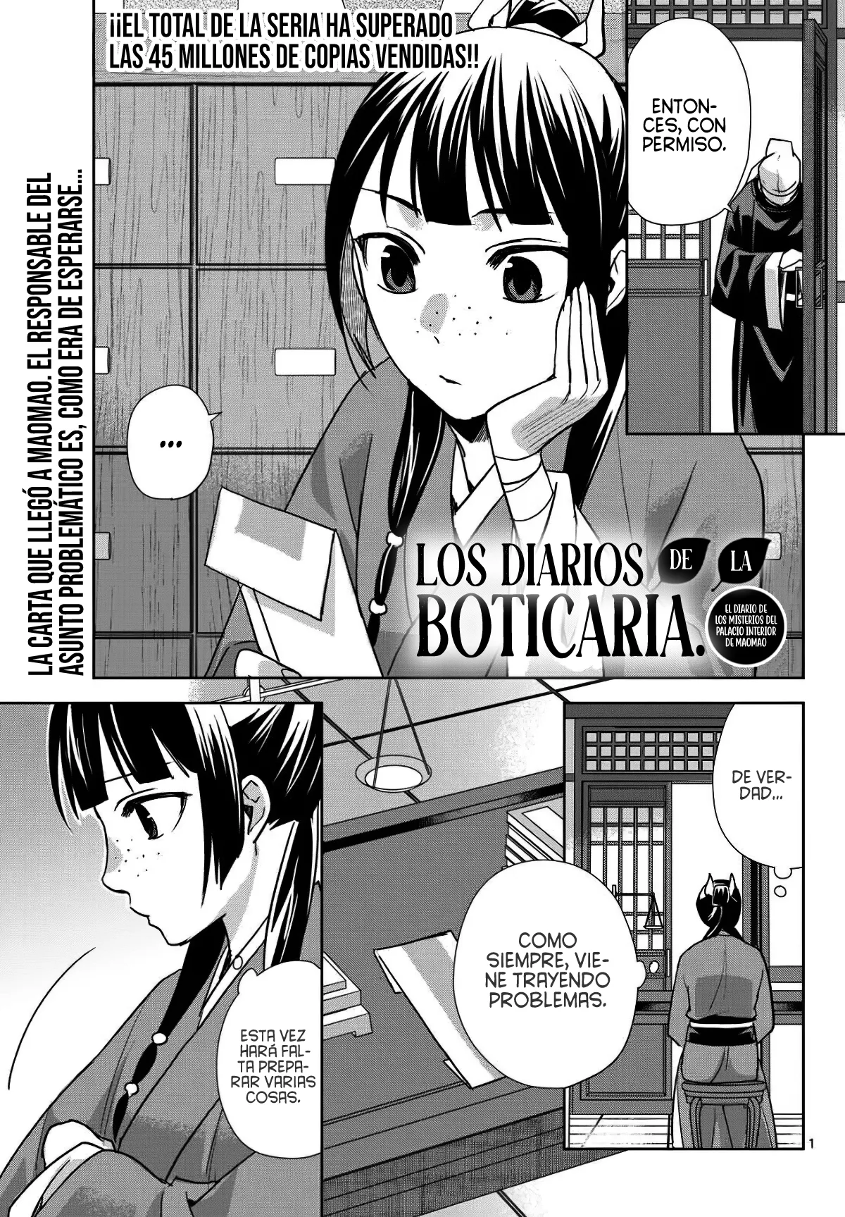 Los Diarios de la Boticaria. – El Diario de los Misterios del Palacio Interior de MaoMao. Capítulo 96 - Página 6 en español