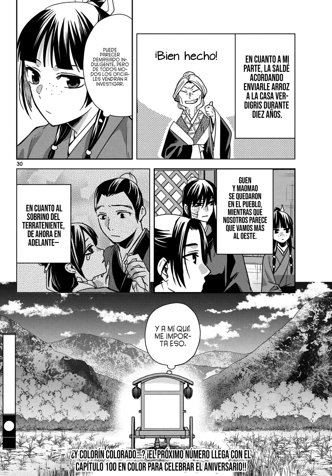 Los Diarios de la Boticaria. – El Diario de los Misterios del Palacio Interior de MaoMao. Capítulo 99 - Página 34 en español