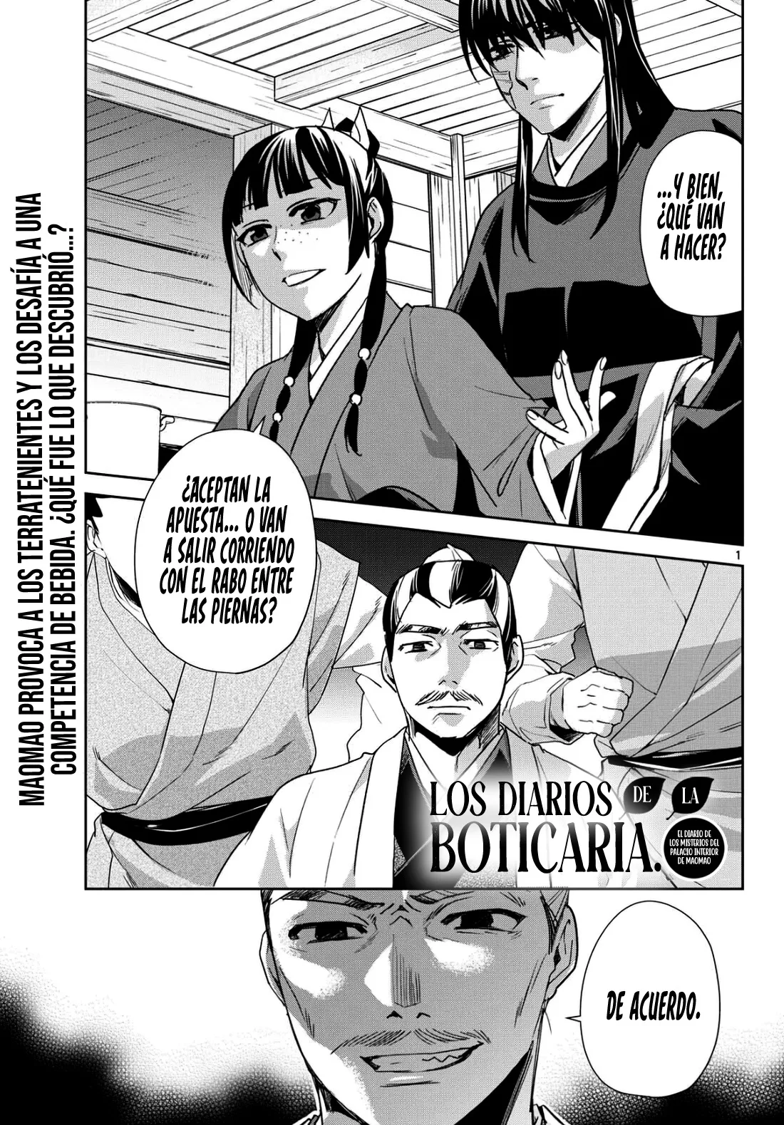 Los Diarios de la Boticaria. – El Diario de los Misterios del Palacio Interior de MaoMao. Capítulo 99 - Página 5 en español