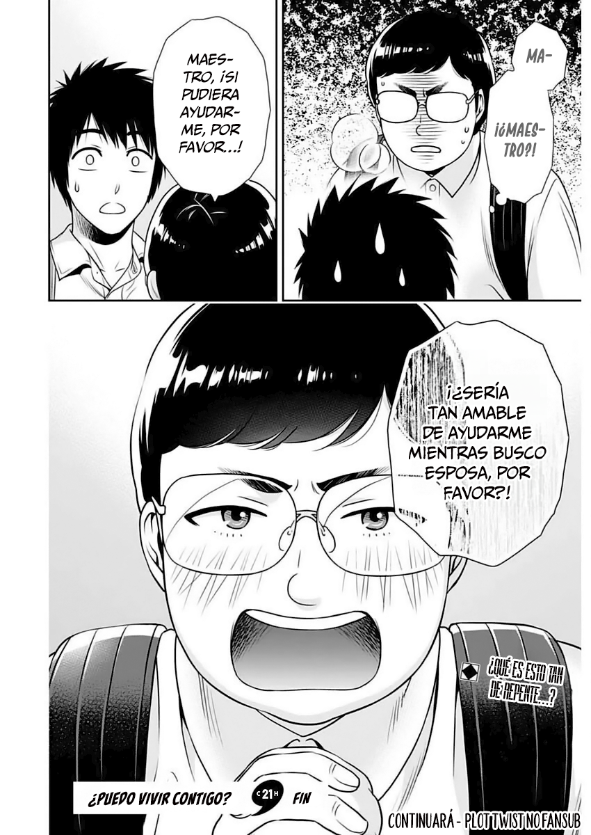 Issho ni Kurashite ii desu ka? Capítulo 21 - Página 18 en español