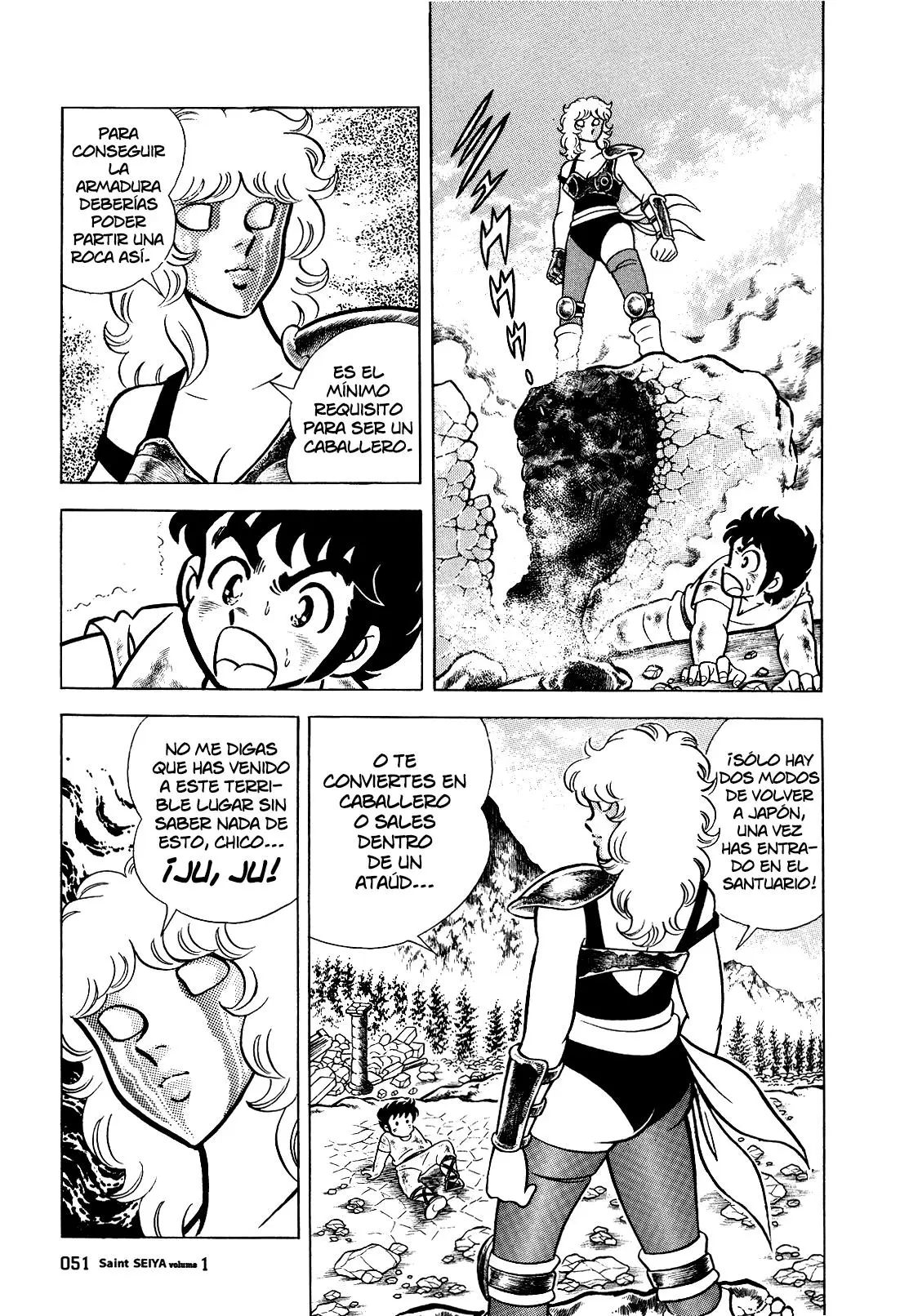 Saint Seiya Kanzenban Capítulo 1 - Página 45 en español