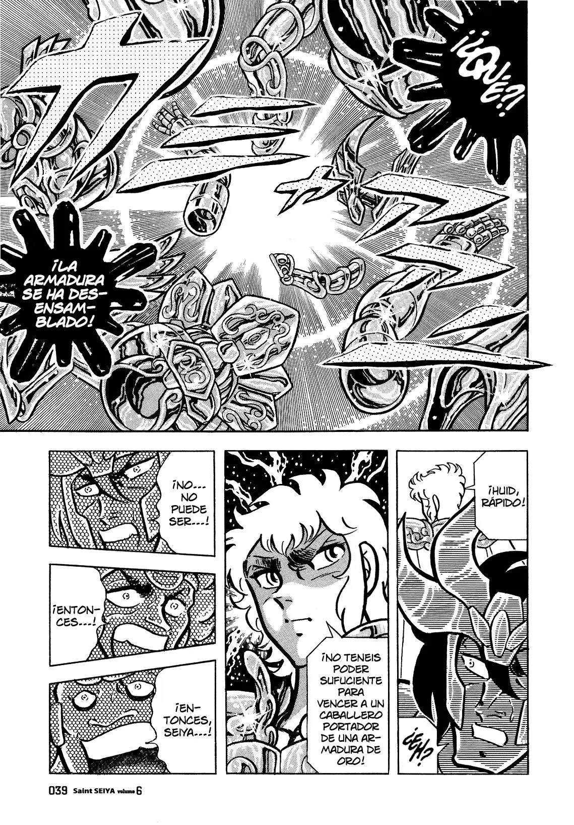 Saint Seiya Kanzenban Capítulo 28 - Página 38 en español