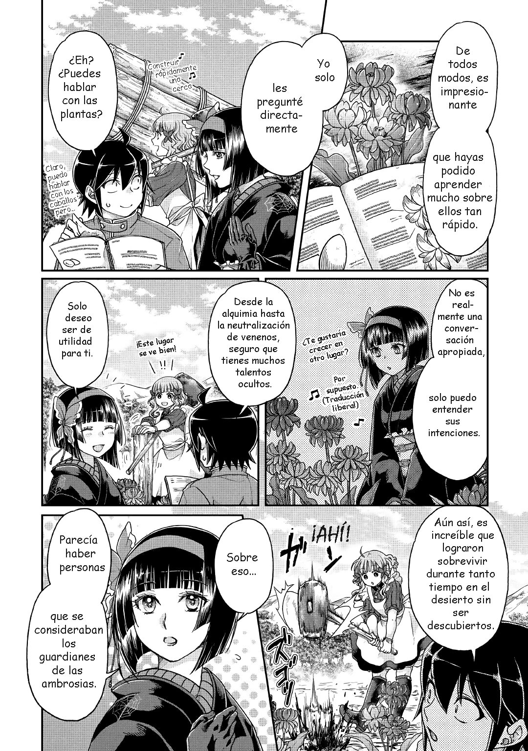 Tsuki ga Michibiku Isekai Douchuu Capítulo 37 - Página 13 en español
