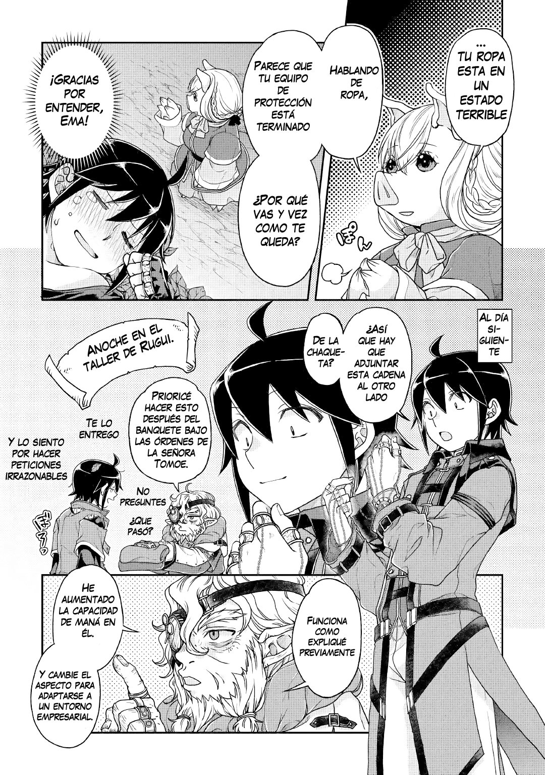 Tsuki ga Michibiku Isekai Douchuu Capítulo 38 - Página 9 en español