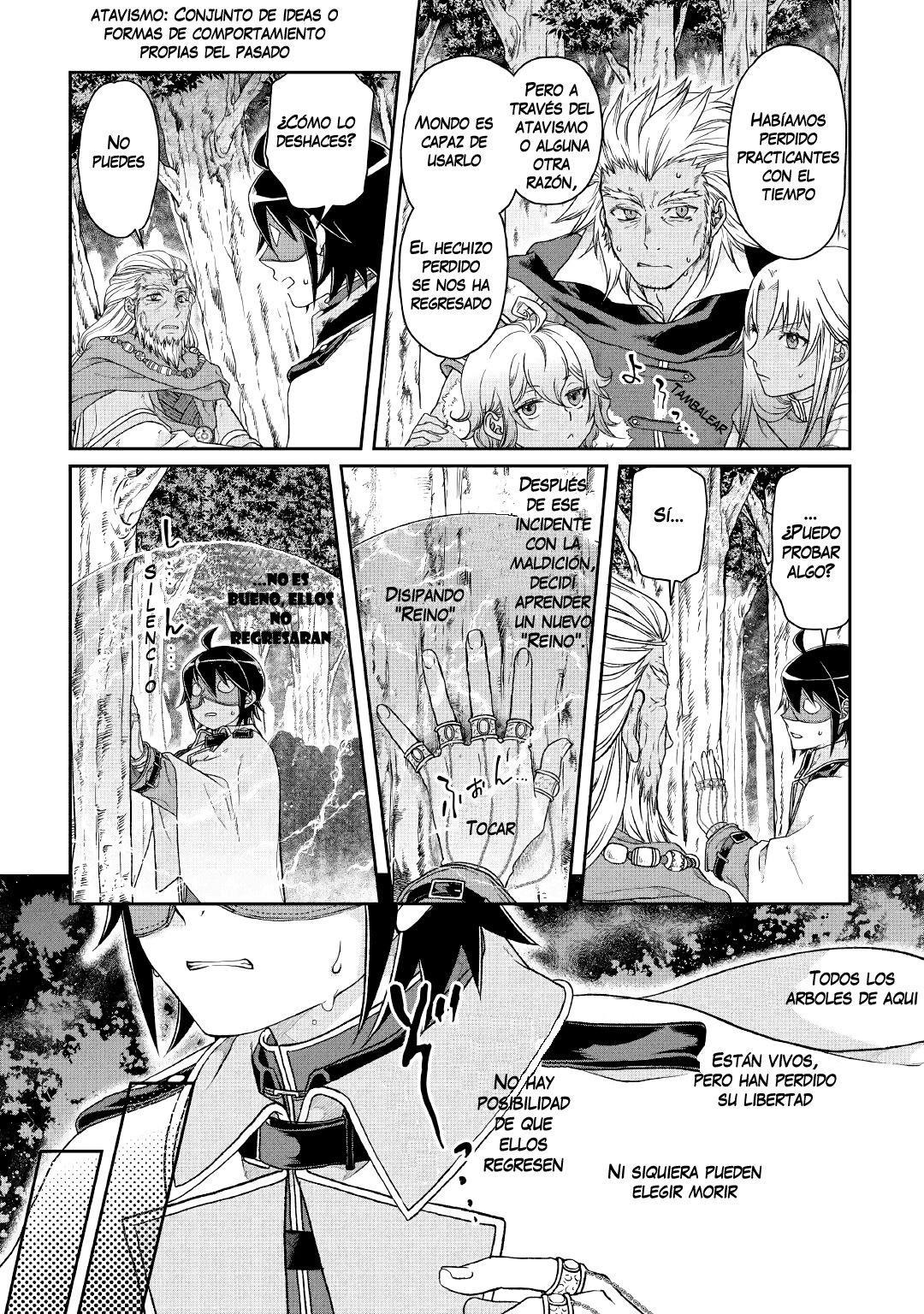 Tsuki ga Michibiku Isekai Douchuu Capítulo 40 - Página 22 en español