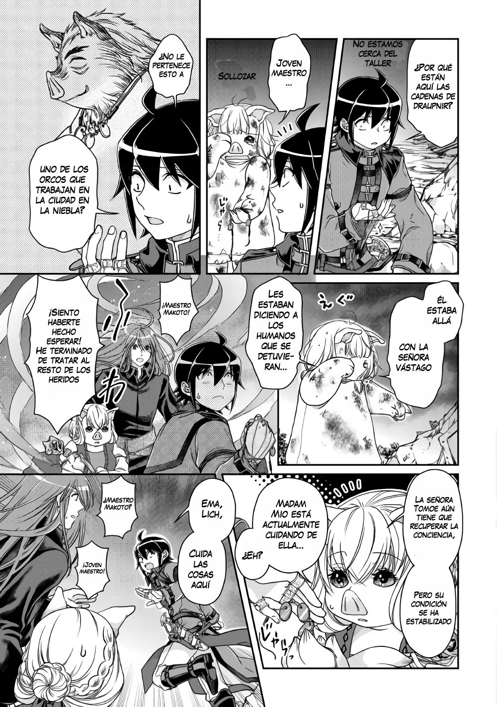 Tsuki ga Michibiku Isekai Douchuu Capítulo 42 - Página 11 en español