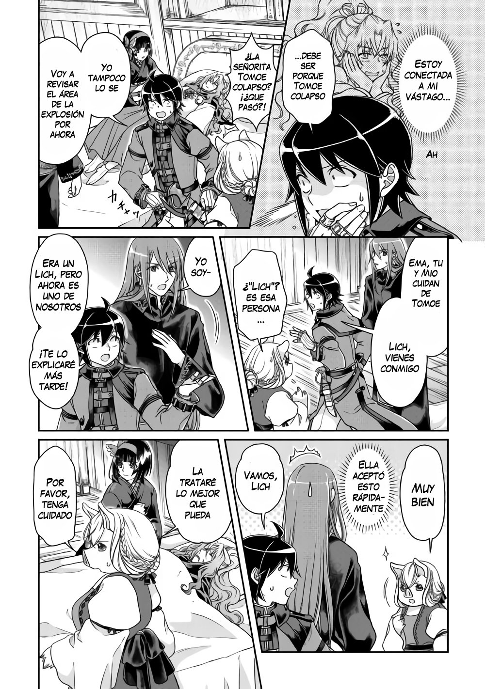 Tsuki ga Michibiku Isekai Douchuu Capítulo 42 - Página 4 en español