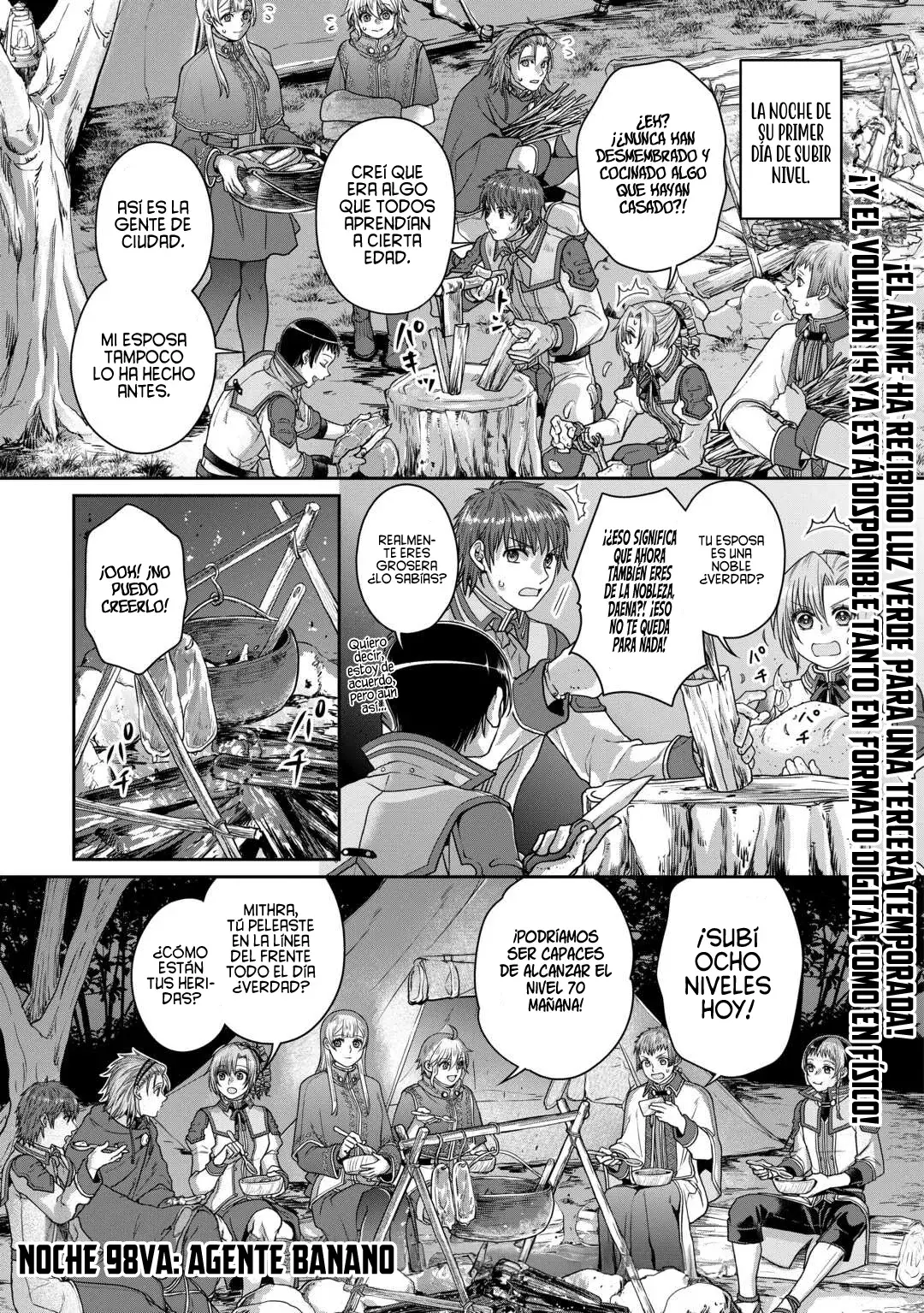 Tsuki ga Michibiku Isekai Douchuu Capítulo 98 - Página 4 en español