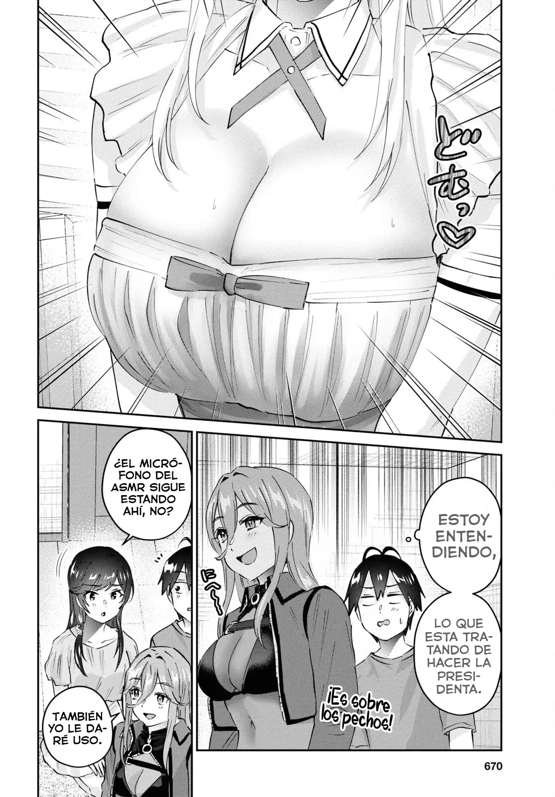 Hajimete no Gal Capítulo 174 - Página 4 en español
