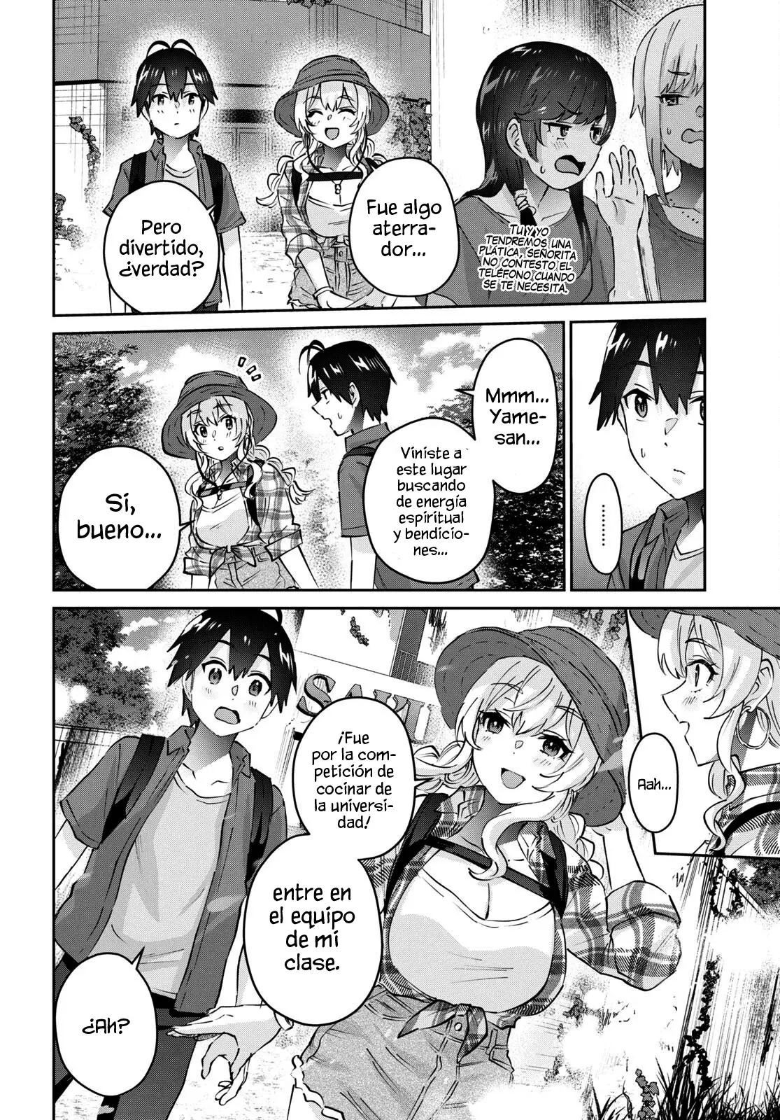 Hajimete no Gal Capítulo 176 - Página 18 en español