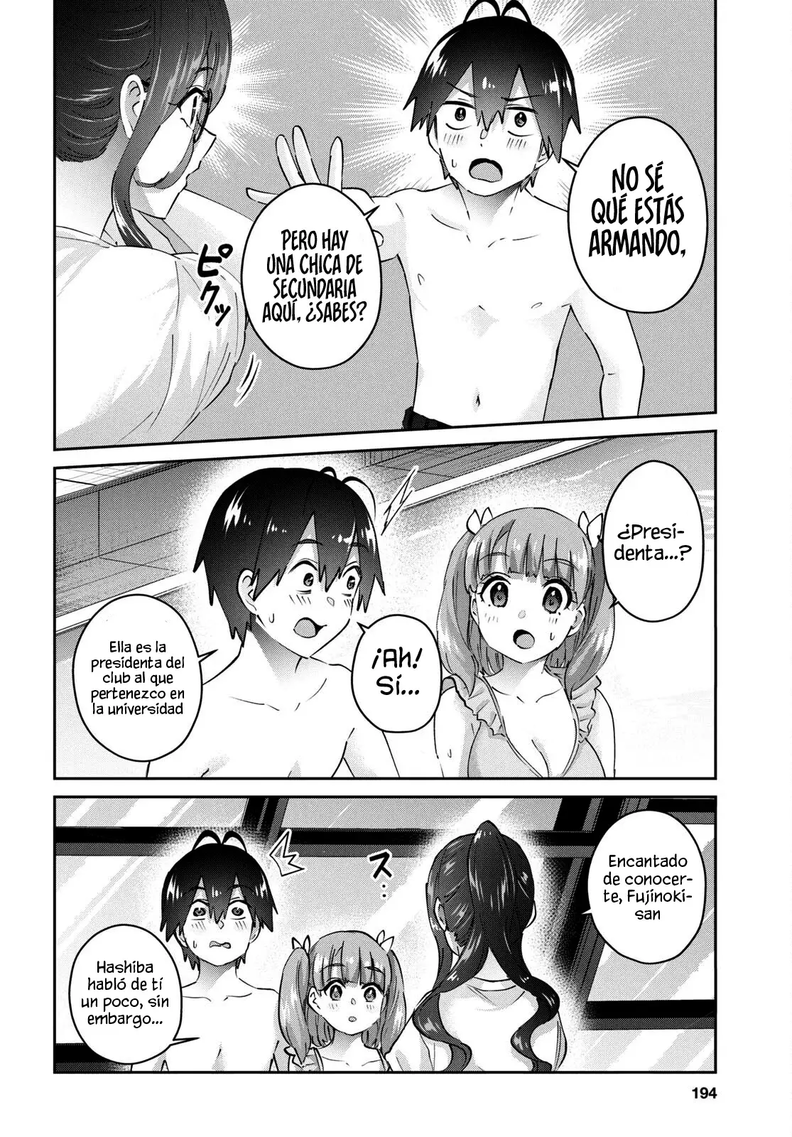 Hajimete no Gal Capítulo 181 - Página 4 en español