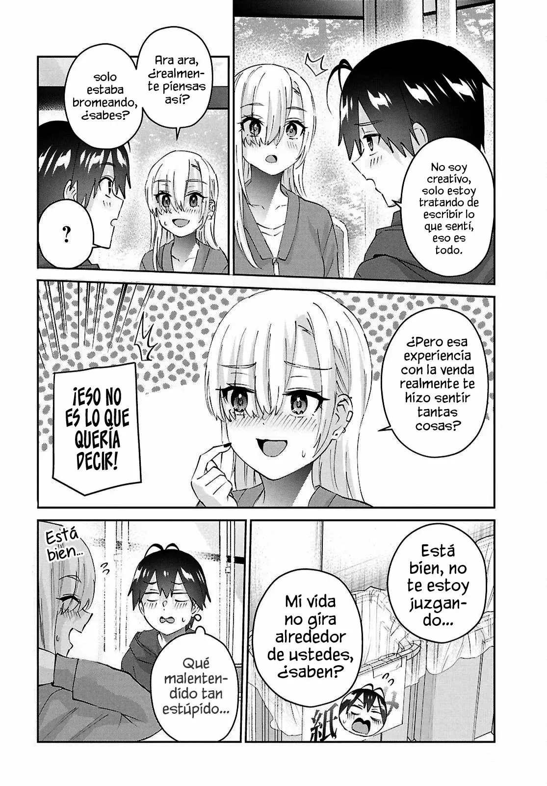 Hajimete no Gal Capítulo 182 - Página 4 en español