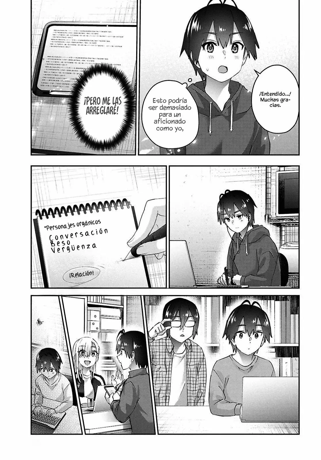 Hajimete no Gal Capítulo 182 - Página 7 en español