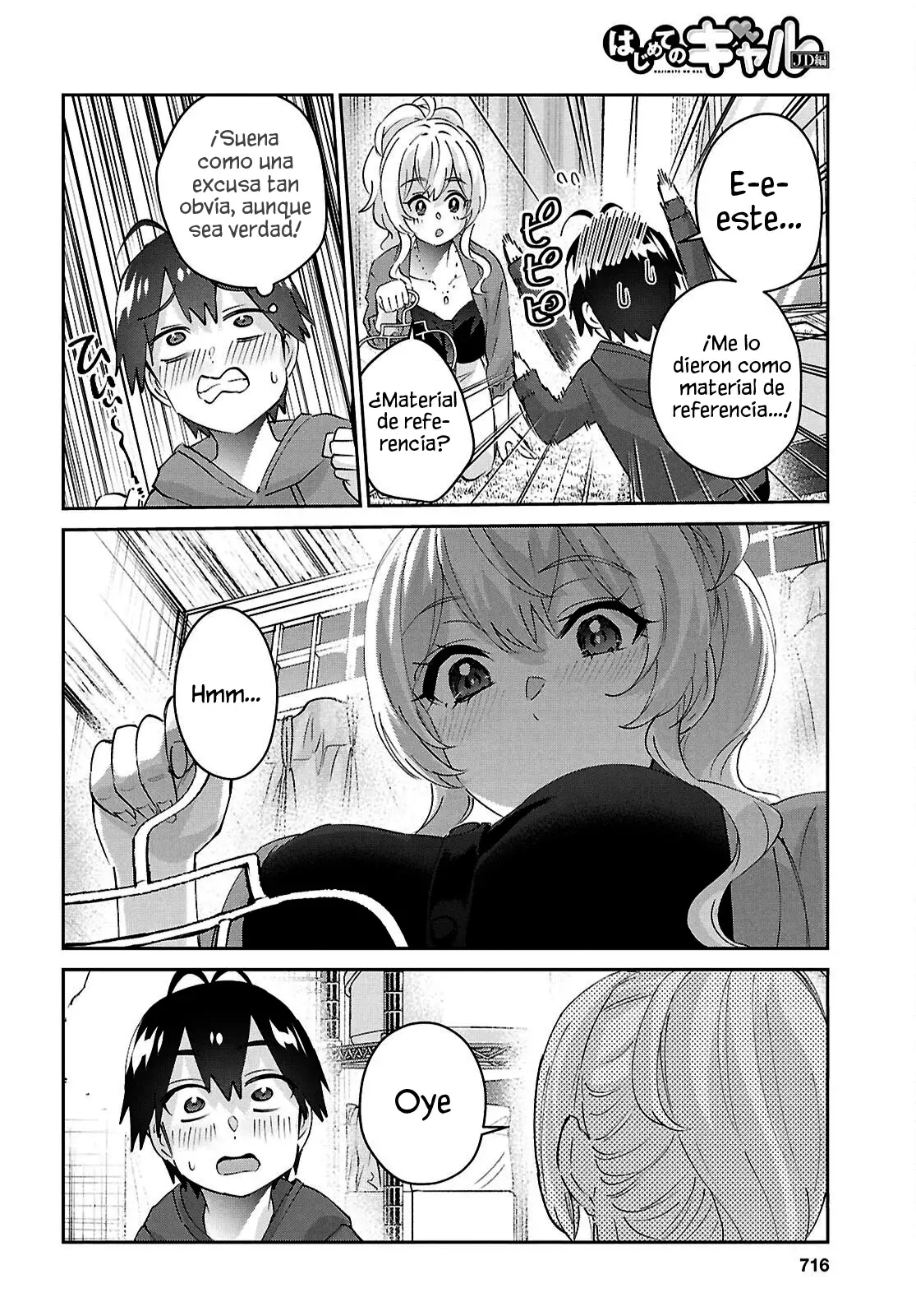 Hajimete no Gal Capítulo 183 - Página 9 en español