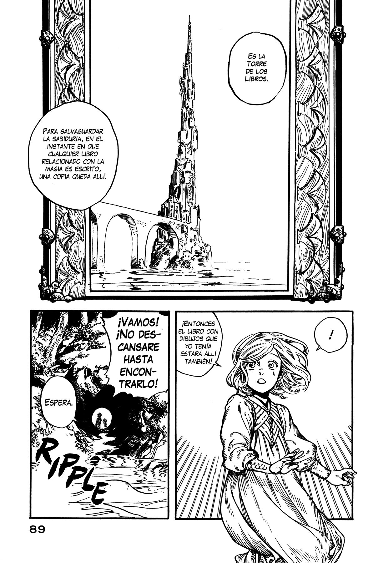 El atelier de sombreros de mago Capítulo 2 - Página 22 en español