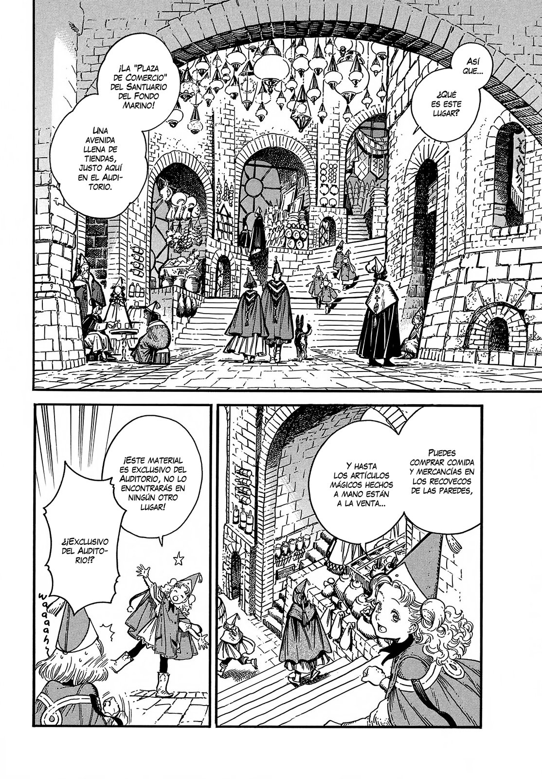 El atelier de sombreros de mago Capítulo 32 - Página 3 en español