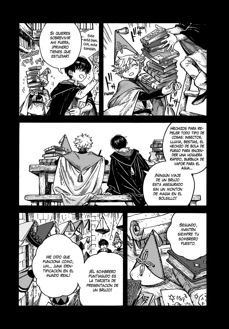 El atelier de sombreros de mago Capítulo 90 - Página 20 en español