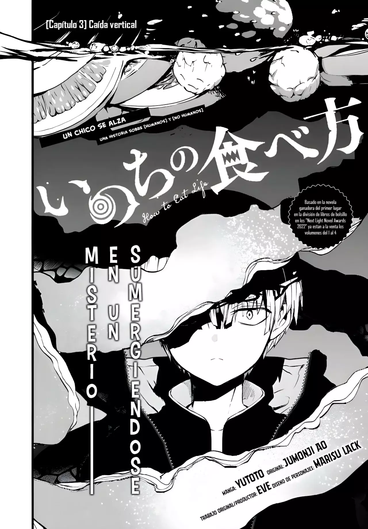 Inochi no Tabekata Capítulo 3 - Página 3 en español