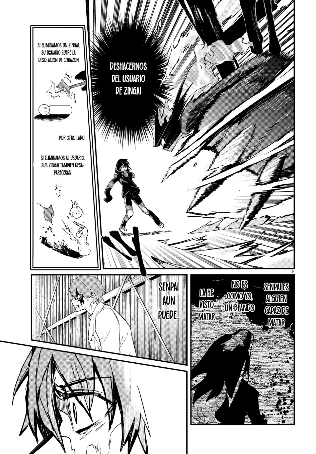 Inochi no Tabekata Capítulo 7.2 - Página 10 en español