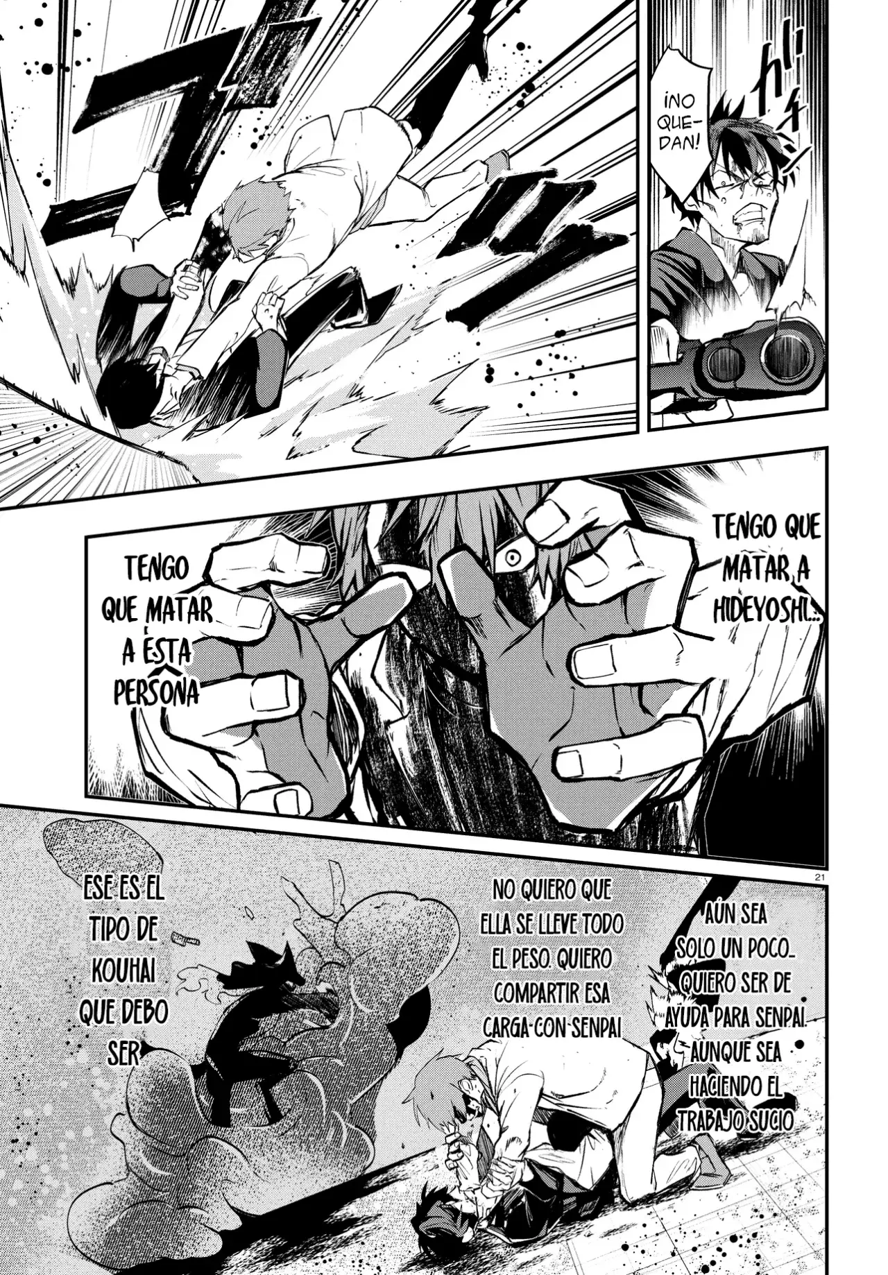 Inochi no Tabekata Capítulo 7.2 - Página 22 en español